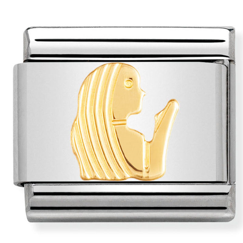 Nomination - Stainless Steel & 18ct Gold Virgo