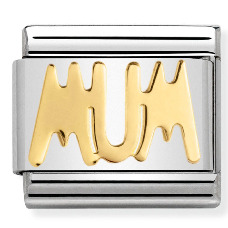 Nomination - Stainless Steel & 18ct Gold MUM