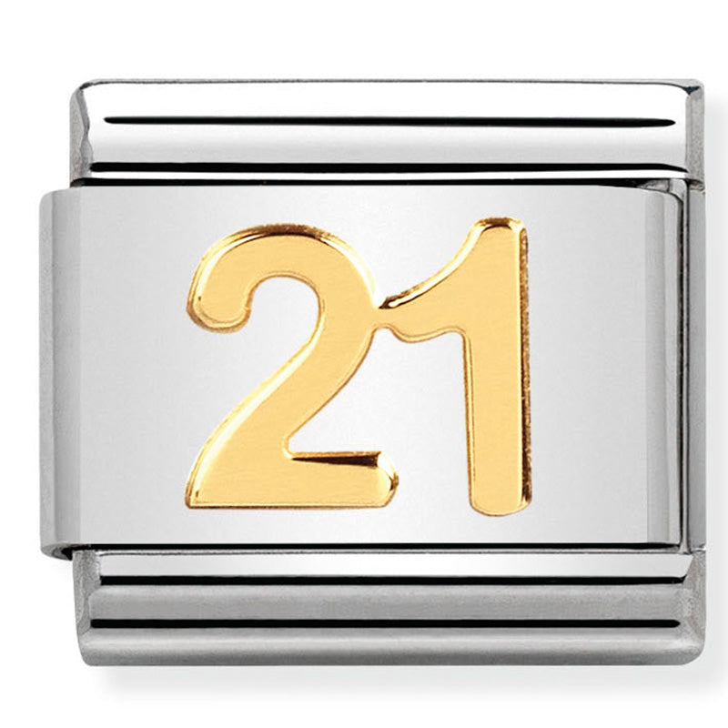 Nomination - Stainless Steel & 18ct Gold 21