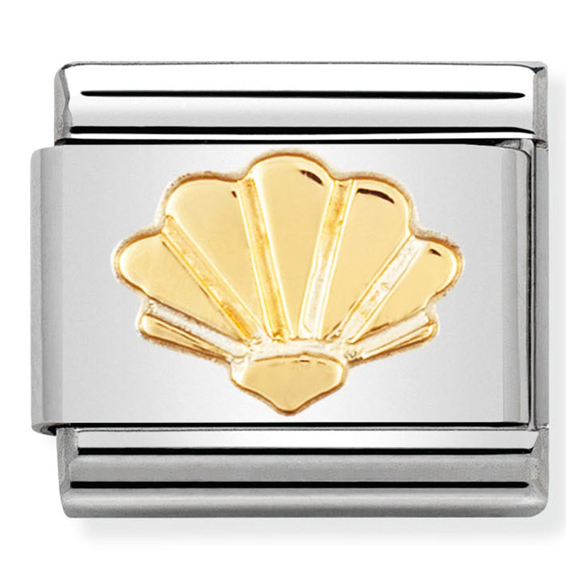 Nomination - Stainless Steel & 18ct Gold Shell