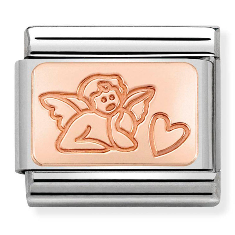 Nominaiton - classic rose gold plate st/st, 9ct rose gold custom (angel of love)