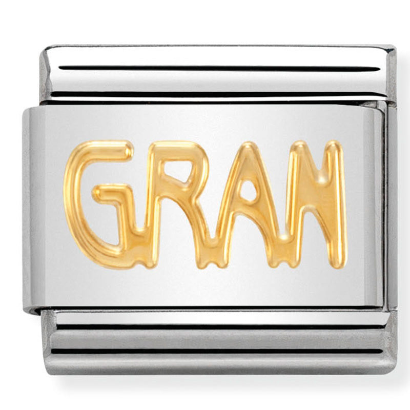 Nominaiton - WRITINGS st/steel & 18ct gold (Gran)