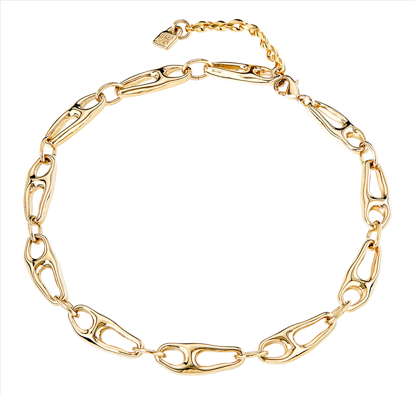 BE THE ONLY ONE NECKLACE, Necklace in metal plated in 18k gold